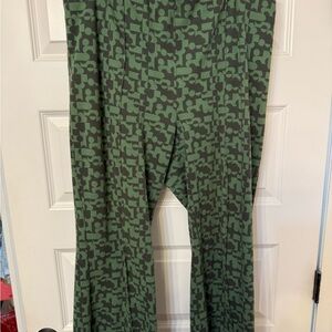 Anthropologie Maeve Margot Kick Flare Cropped Pants XL